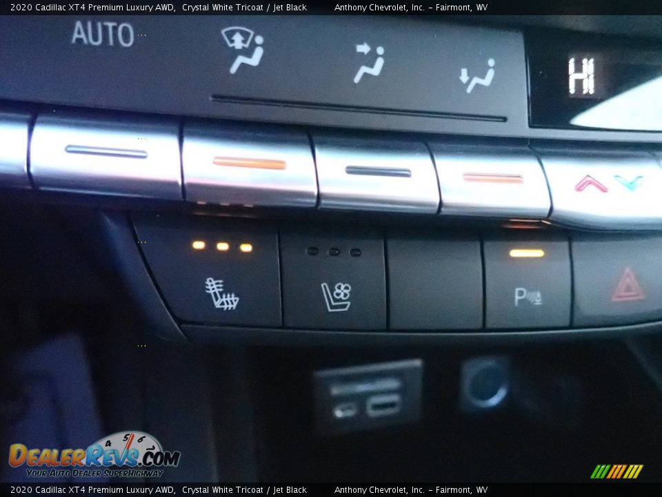 2020 Cadillac XT4 Premium Luxury AWD Crystal White Tricoat / Jet Black Photo #20