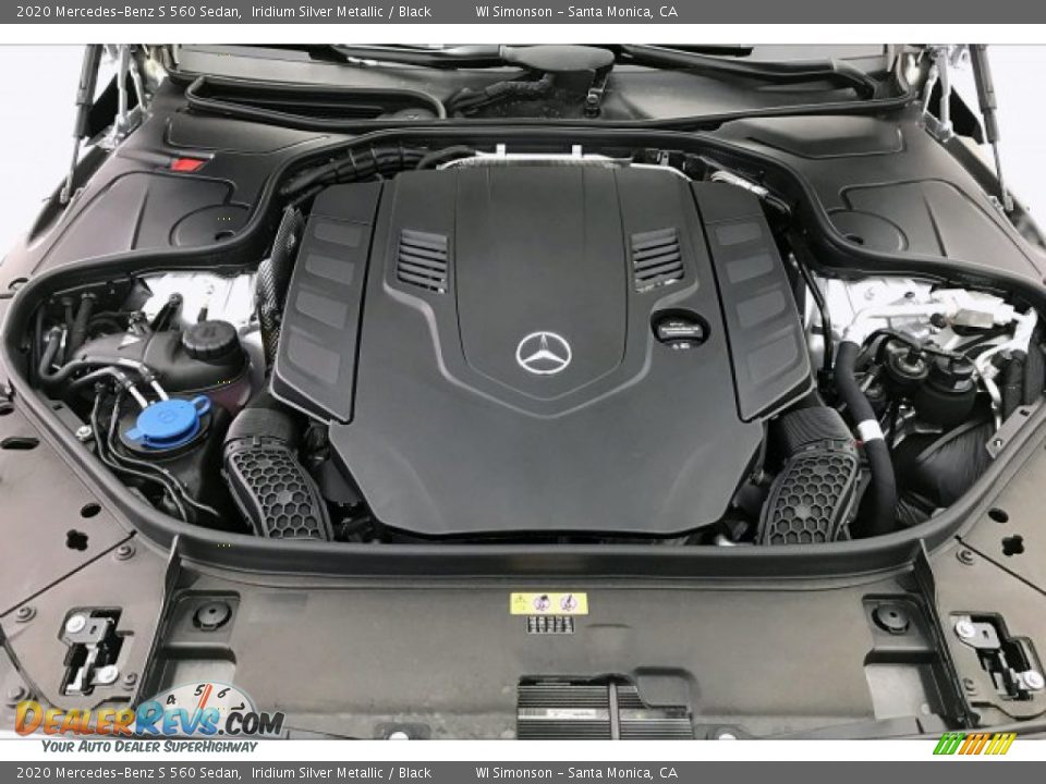 2020 Mercedes-Benz S 560 Sedan 4.0 Liter DI biturbo DOHC 32-Valve VVT V8 Engine Photo #8