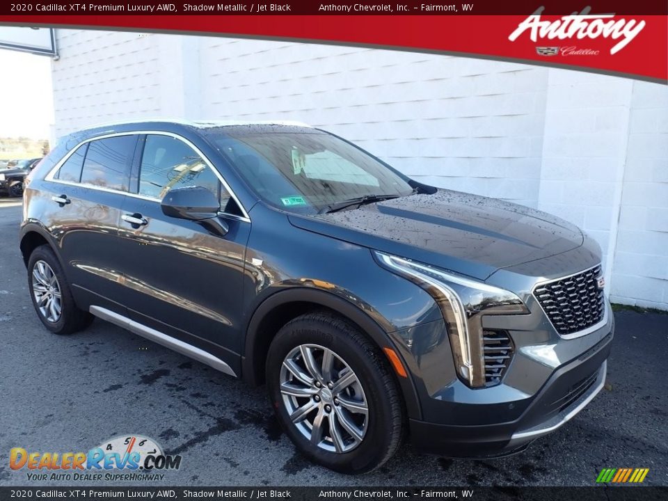 2020 Cadillac XT4 Premium Luxury AWD Shadow Metallic / Jet Black Photo #1