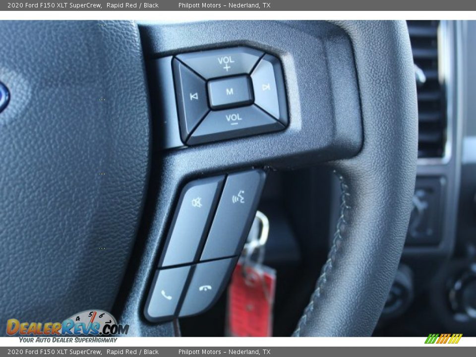 2020 Ford F150 XLT SuperCrew Rapid Red / Black Photo #15