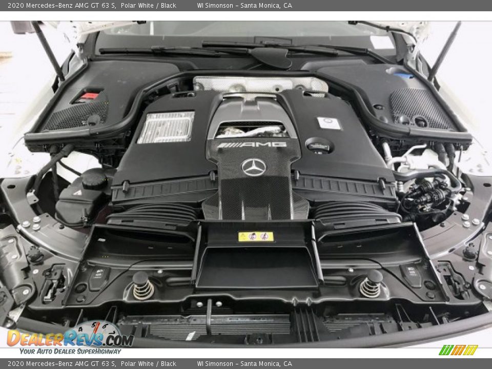2020 Mercedes-Benz AMG GT 63 S 4.0 Liter Twin-Turbocharged DOHC 32-Valve VVT V8 Engine Photo #9