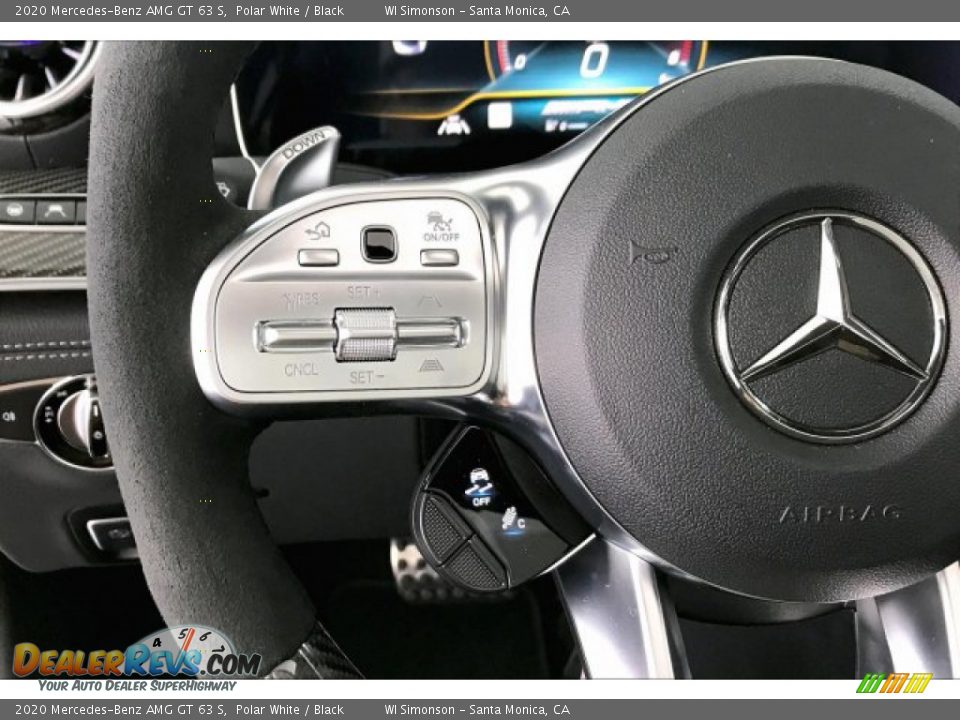 2020 Mercedes-Benz AMG GT 63 S Steering Wheel Photo #18