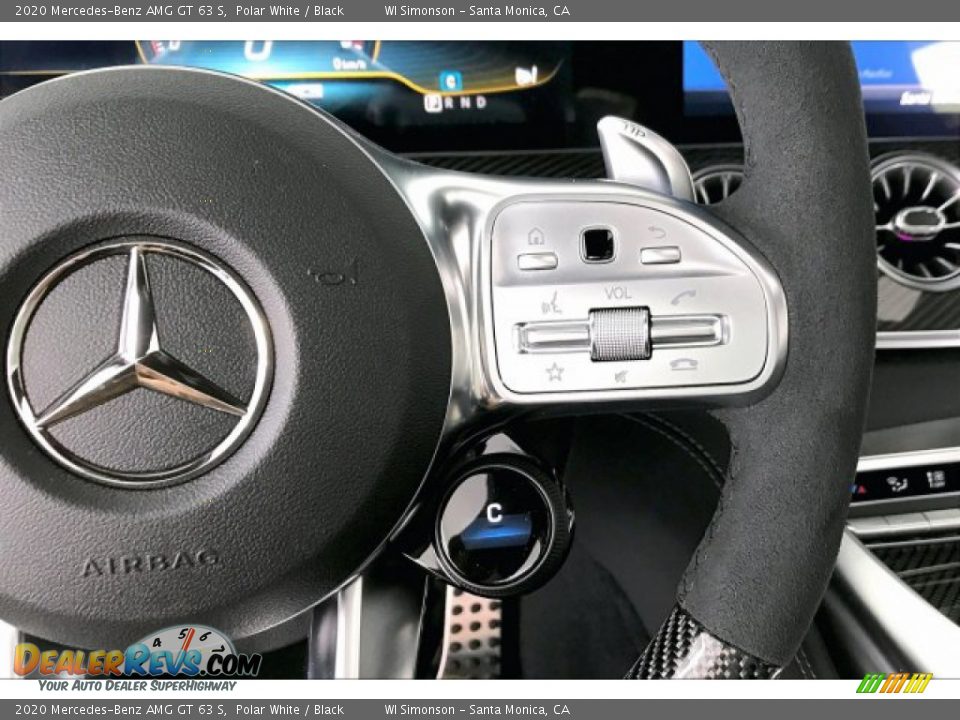 2020 Mercedes-Benz AMG GT 63 S Steering Wheel Photo #19