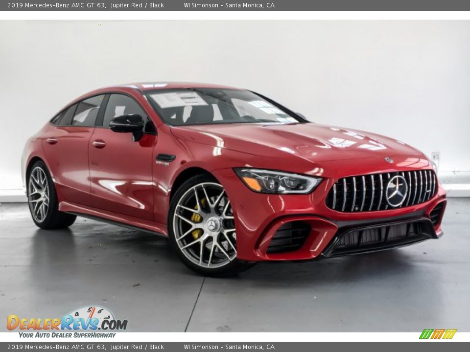 2019 Mercedes-Benz AMG GT 63 Jupiter Red / Black Photo #10