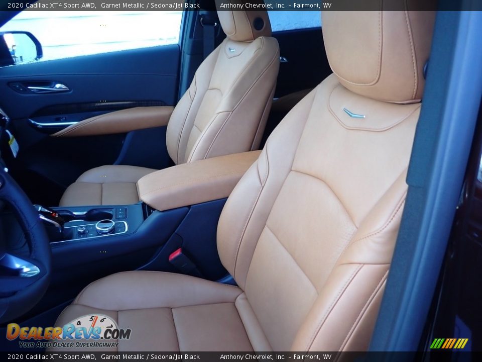 Sedona/Jet Black Interior - 2020 Cadillac XT4 Sport AWD Photo #12