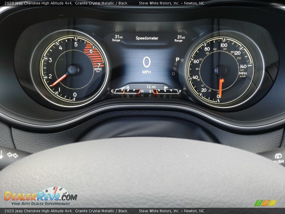 2020 Jeep Cherokee High Altitude 4x4 Gauges Photo #21