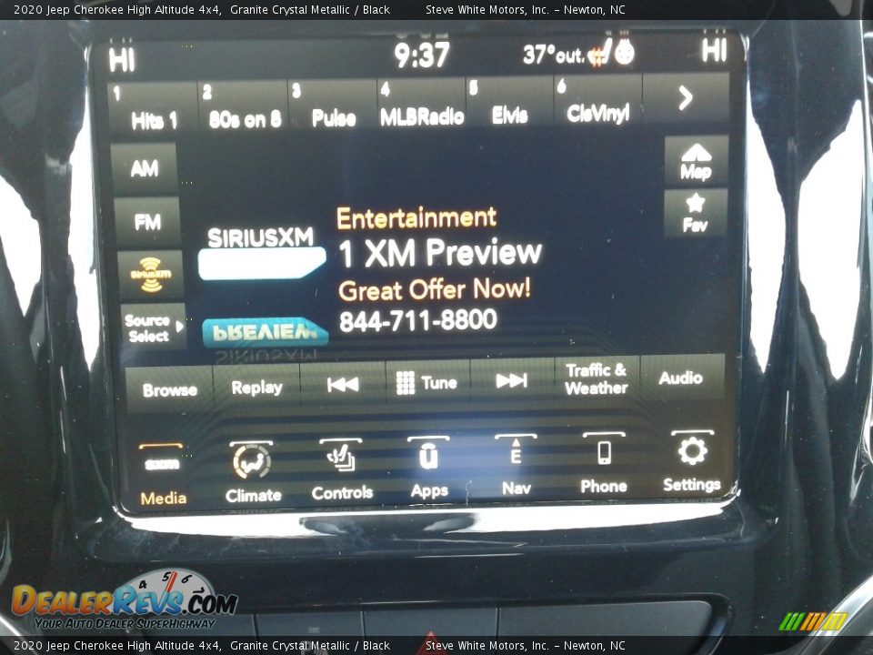 2020 Jeep Cherokee High Altitude 4x4 Granite Crystal Metallic / Black Photo #23