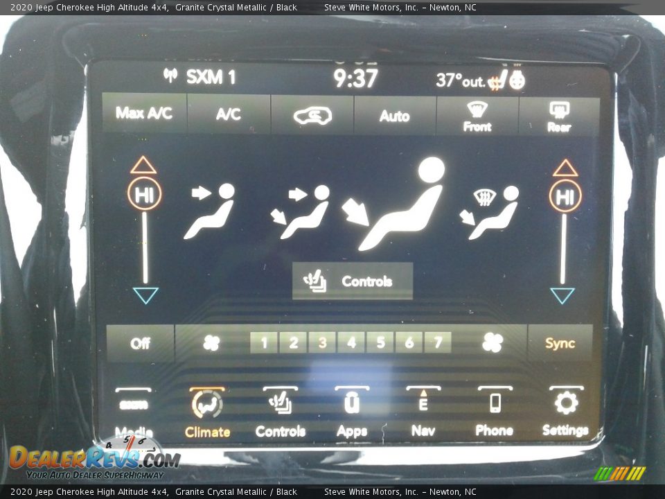 2020 Jeep Cherokee High Altitude 4x4 Granite Crystal Metallic / Black Photo #25