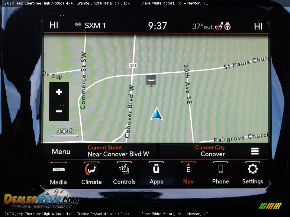 Navigation of 2020 Jeep Cherokee High Altitude 4x4 Photo #27