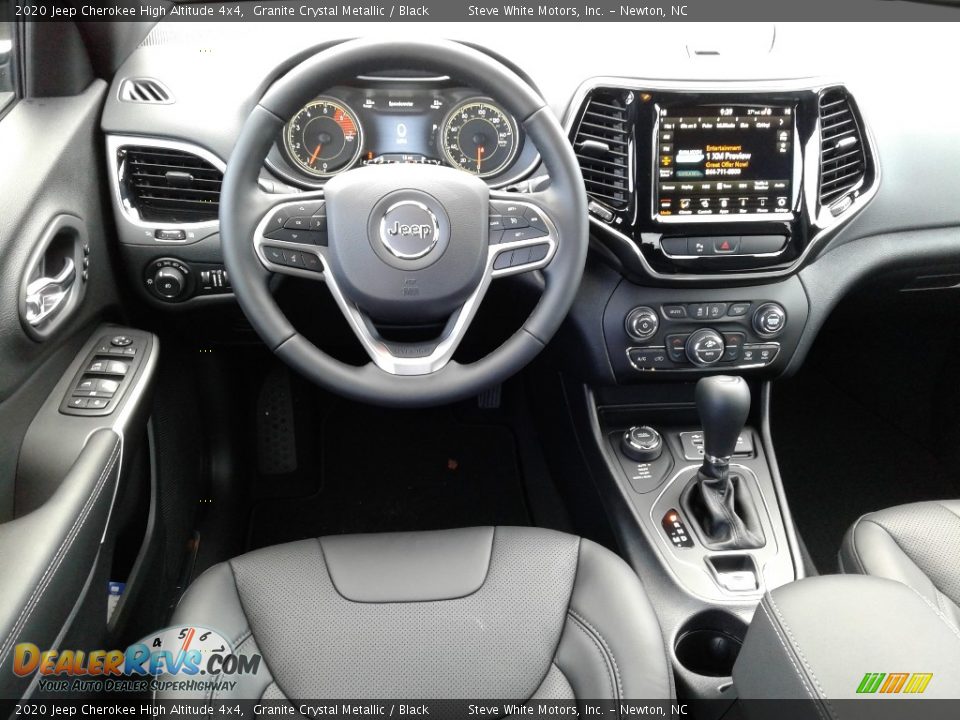 Dashboard of 2020 Jeep Cherokee High Altitude 4x4 Photo #32