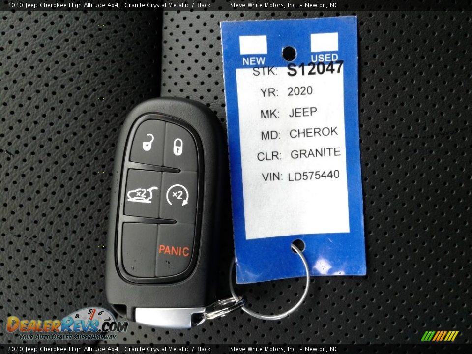 Keys of 2020 Jeep Cherokee High Altitude 4x4 Photo #33
