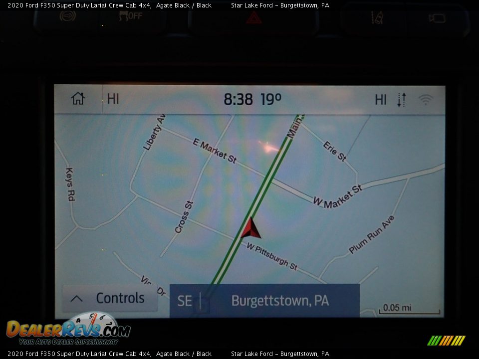 Navigation of 2020 Ford F350 Super Duty Lariat Crew Cab 4x4 Photo #18