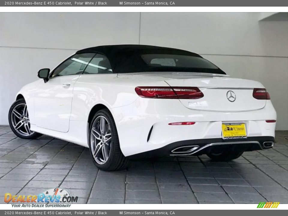 2020 Mercedes-Benz E 450 Cabriolet Polar White / Black Photo #2