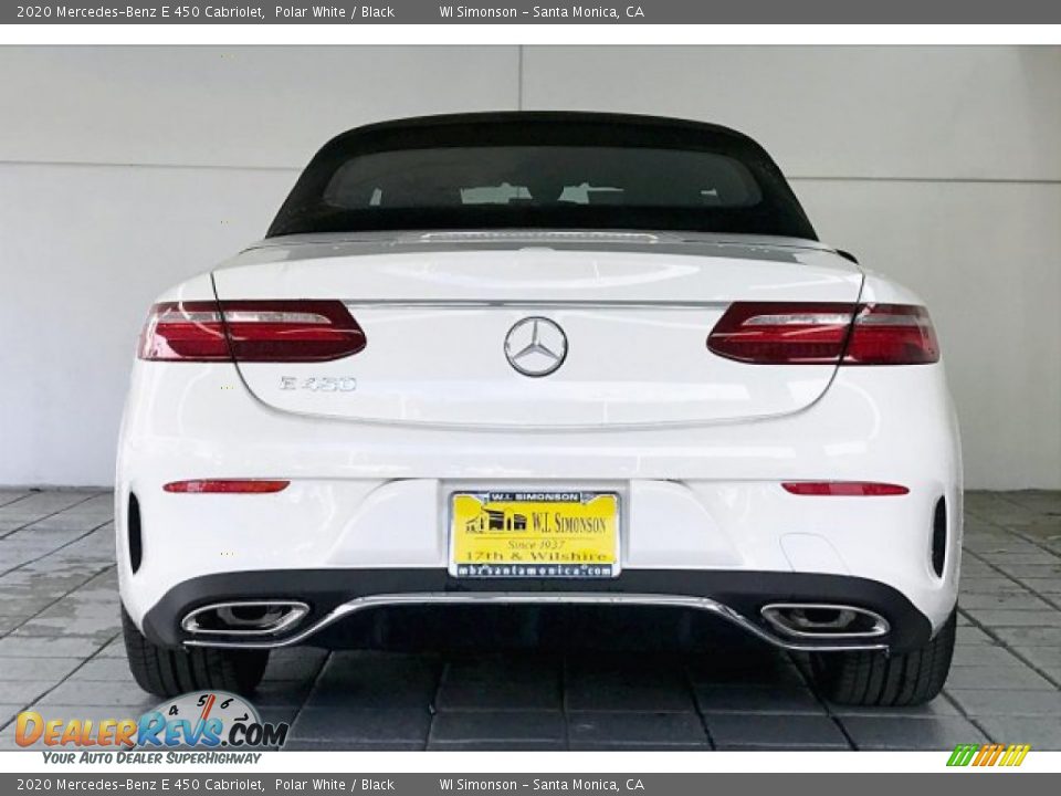 2020 Mercedes-Benz E 450 Cabriolet Polar White / Black Photo #3