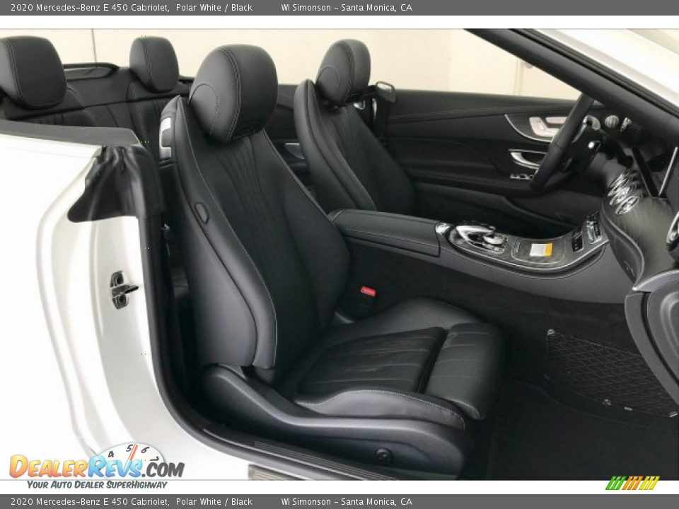 Front Seat of 2020 Mercedes-Benz E 450 Cabriolet Photo #5