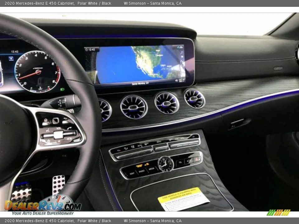 Controls of 2020 Mercedes-Benz E 450 Cabriolet Photo #6