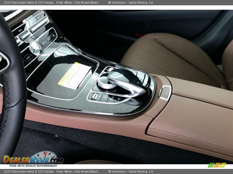 2020 Mercedes-Benz E 350 Sedan Polar White / Nut Brown/Black Photo #7