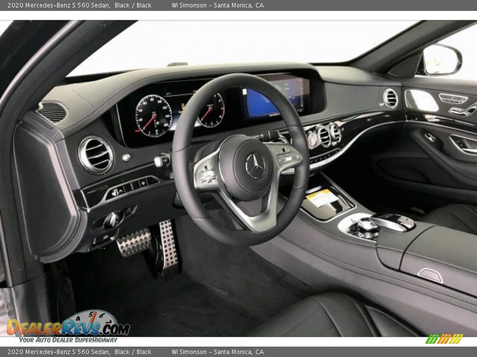 Dashboard of 2020 Mercedes-Benz S 560 Sedan Photo #4