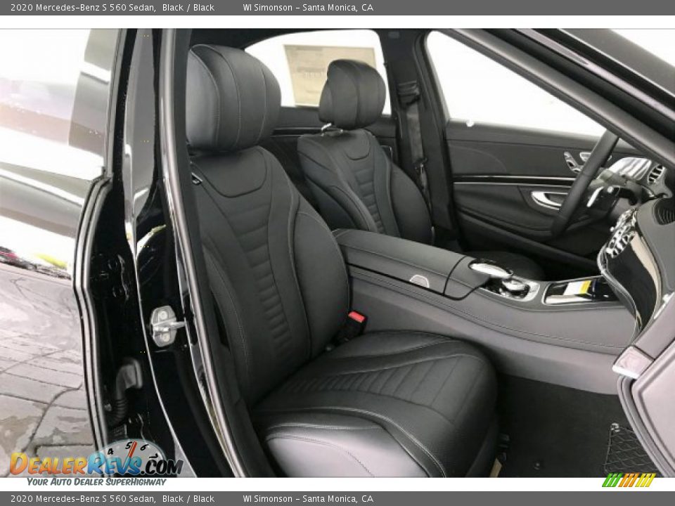 Front Seat of 2020 Mercedes-Benz S 560 Sedan Photo #5