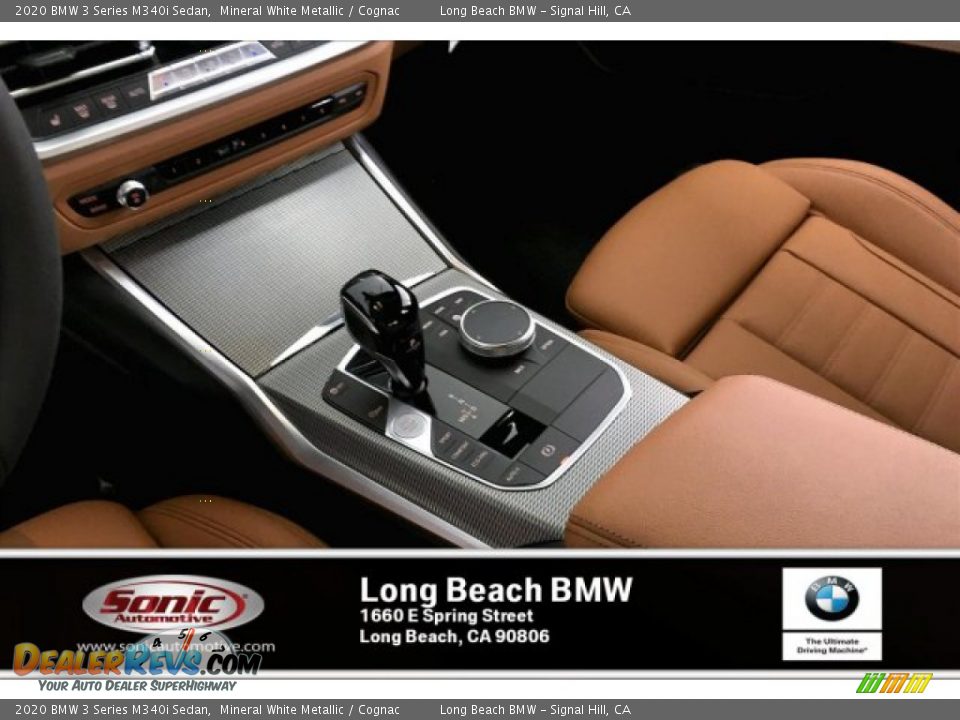 2020 BMW 3 Series M340i Sedan Mineral White Metallic / Cognac Photo #6