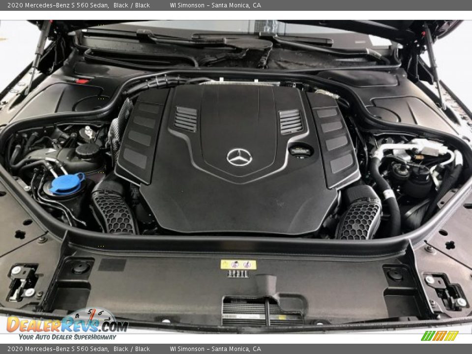2020 Mercedes-Benz S 560 Sedan 4.0 Liter DI biturbo DOHC 32-Valve VVT V8 Engine Photo #8