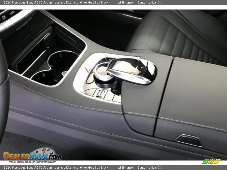 2020 Mercedes-Benz S 560 Sedan designo Diamond White Metallic / Black Photo #7
