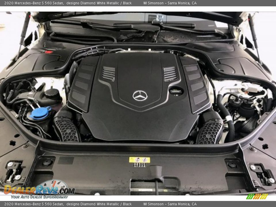 2020 Mercedes-Benz S 560 Sedan 4.0 Liter DI biturbo DOHC 32-Valve VVT V8 Engine Photo #8