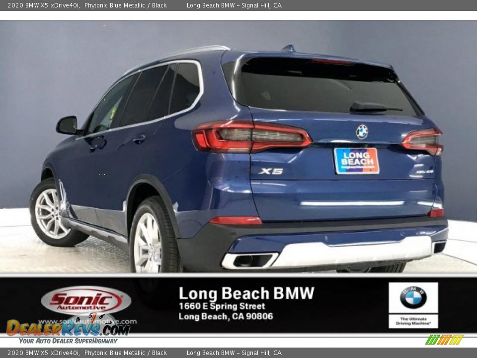 2020 BMW X5 xDrive40i Phytonic Blue Metallic / Black Photo #2