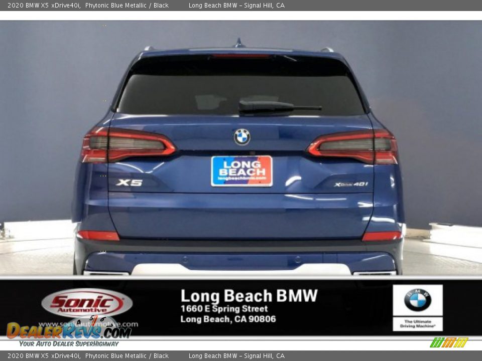 2020 BMW X5 xDrive40i Phytonic Blue Metallic / Black Photo #3