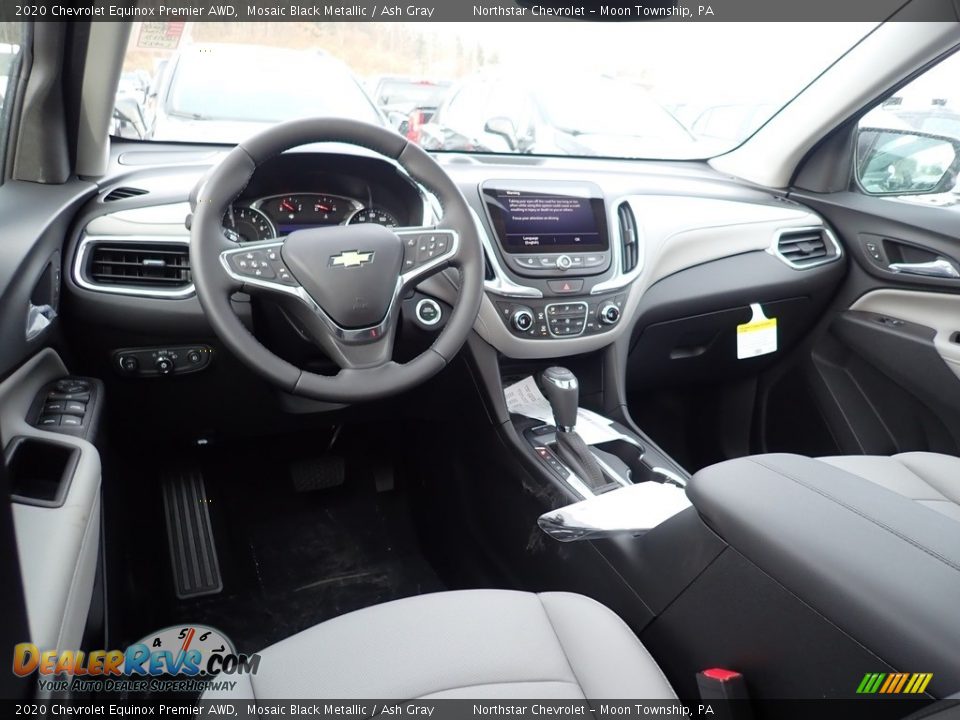Ash Gray Interior - 2020 Chevrolet Equinox Premier AWD Photo #13