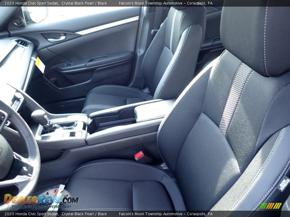 Front Seat of 2020 Honda Civic Sport Sedan Photo #8