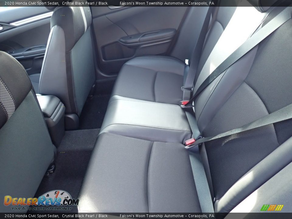 Rear Seat of 2020 Honda Civic Sport Sedan Photo #9