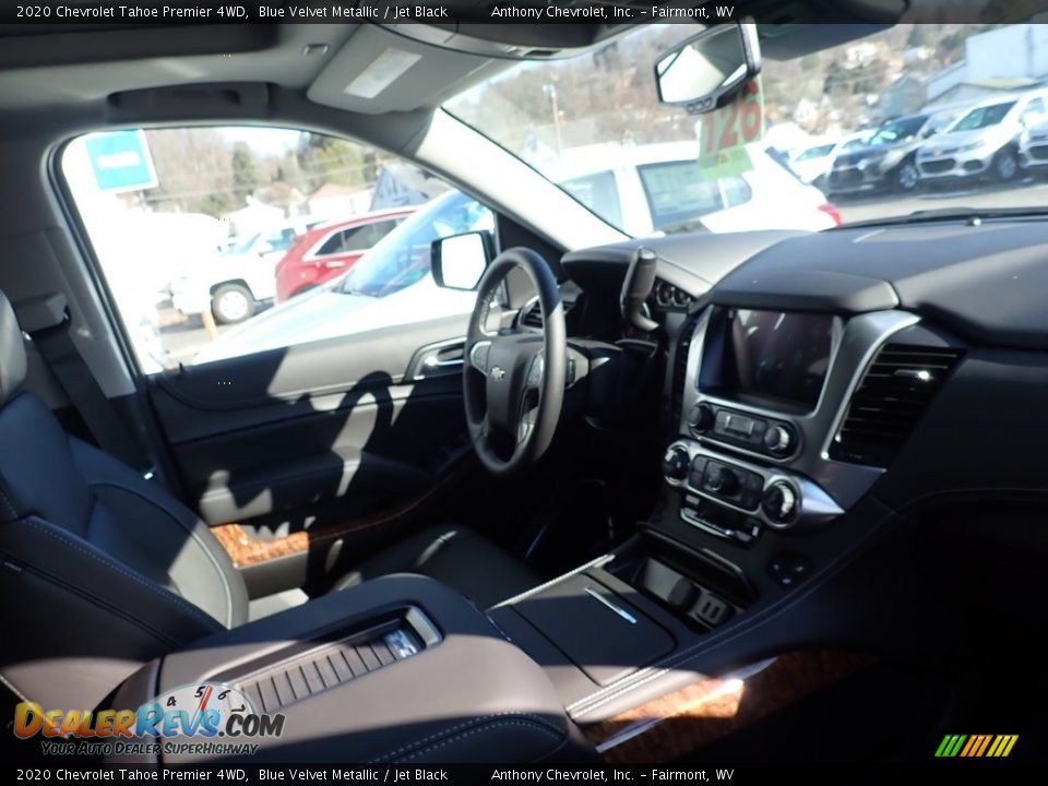 2020 Chevrolet Tahoe Premier 4WD Blue Velvet Metallic / Jet Black Photo #4