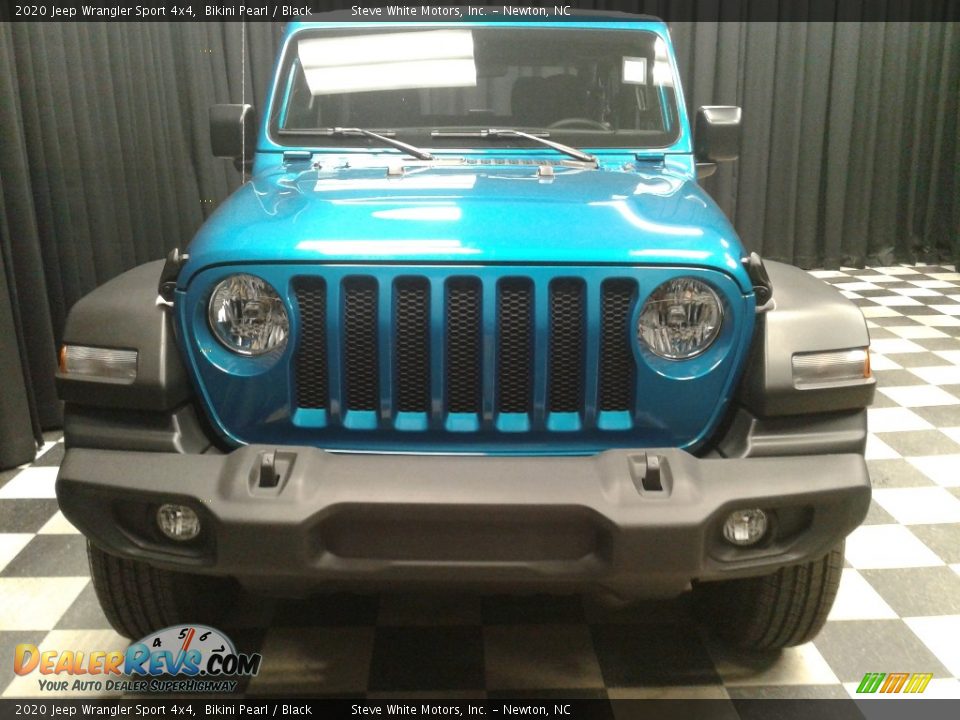 2020 Jeep Wrangler Sport 4x4 Bikini Pearl / Black Photo #3