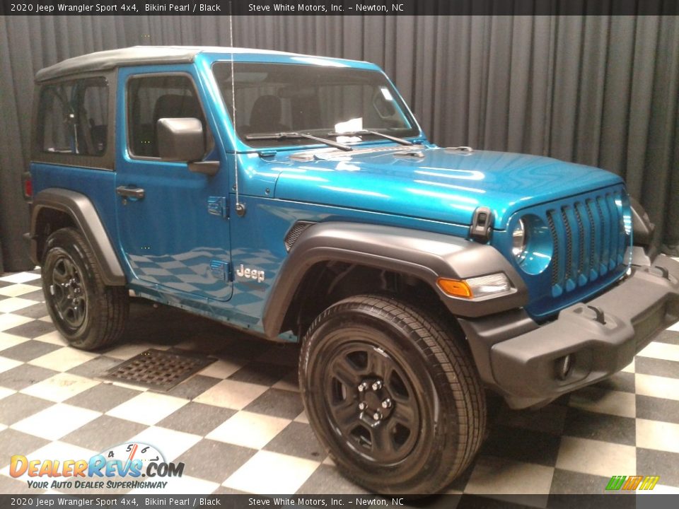 2020 Jeep Wrangler Sport 4x4 Bikini Pearl / Black Photo #4
