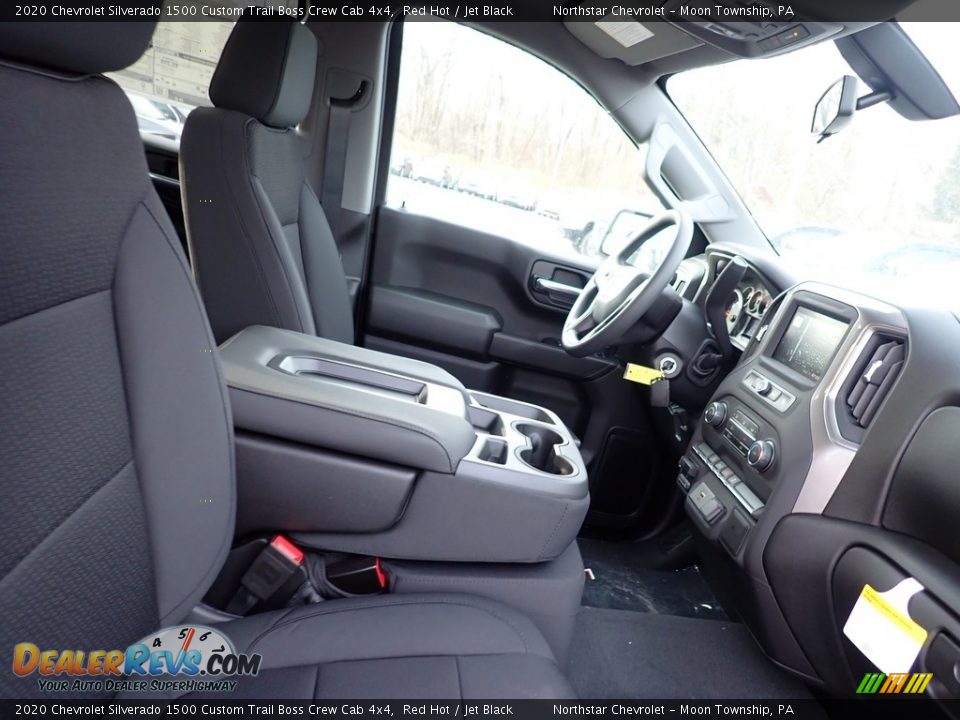 2020 Chevrolet Silverado 1500 Custom Trail Boss Crew Cab 4x4 Red Hot / Jet Black Photo #9
