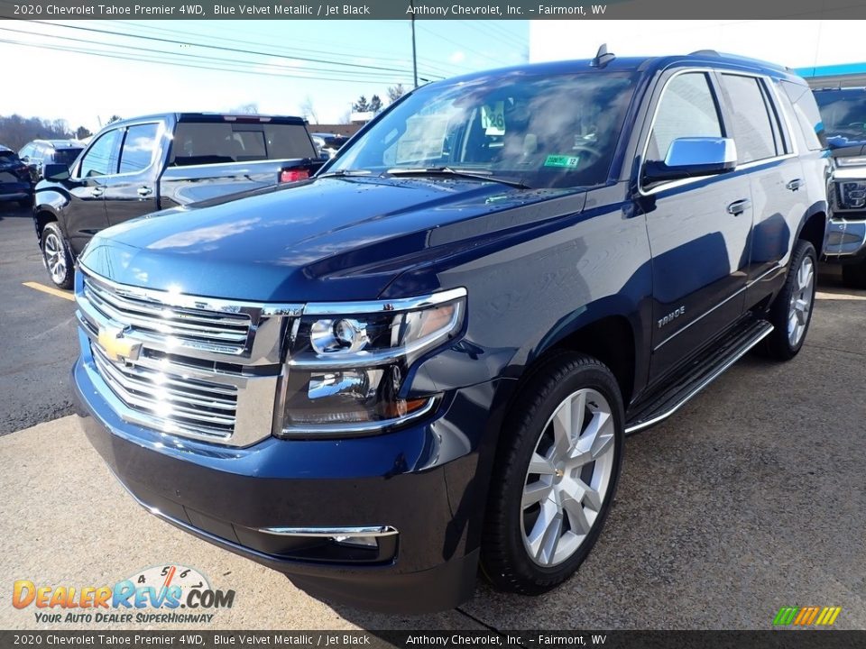 2020 Chevrolet Tahoe Premier 4WD Blue Velvet Metallic / Jet Black Photo #10