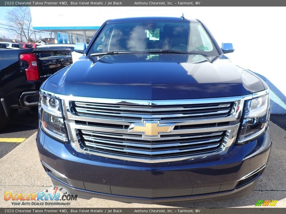 2020 Chevrolet Tahoe Premier 4WD Blue Velvet Metallic / Jet Black Photo #11