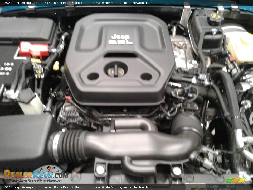 2020 Jeep Wrangler Sport 4x4 Bikini Pearl / Black Photo #8