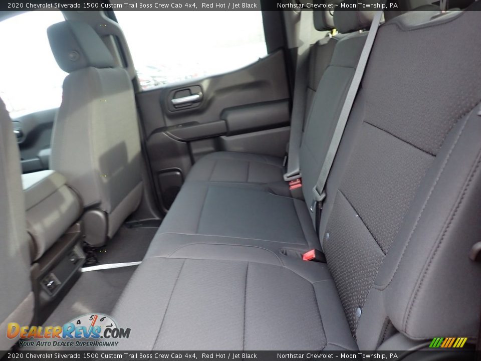 2020 Chevrolet Silverado 1500 Custom Trail Boss Crew Cab 4x4 Red Hot / Jet Black Photo #11