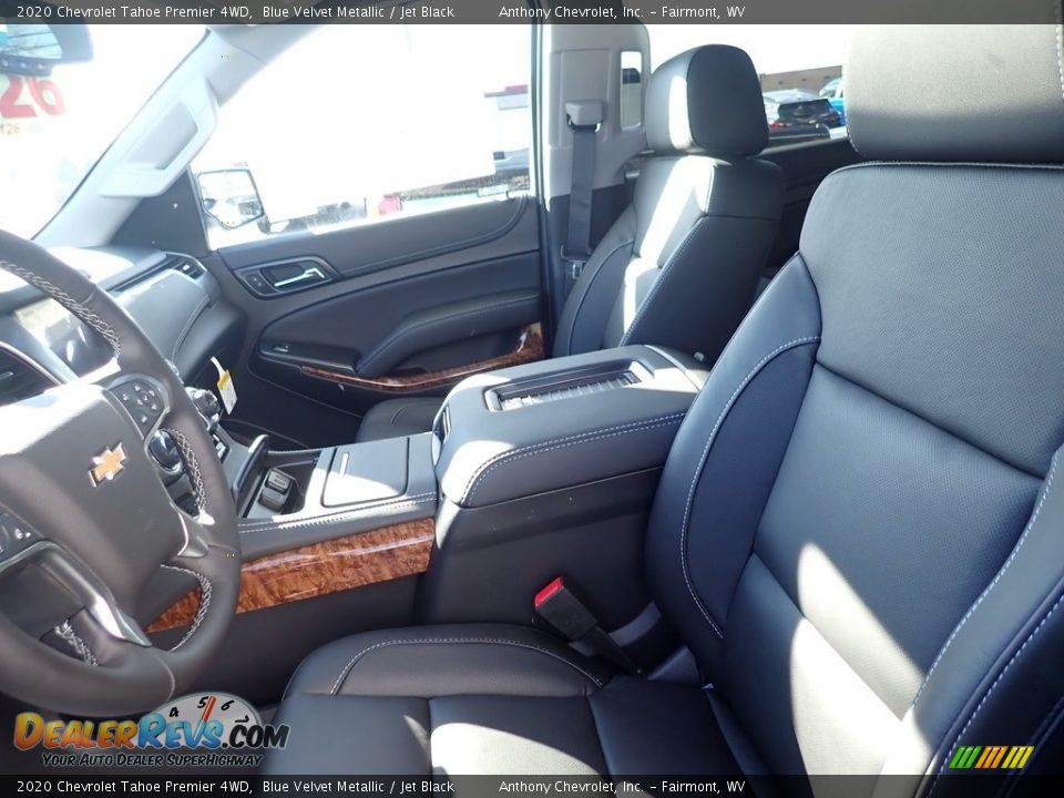 2020 Chevrolet Tahoe Premier 4WD Blue Velvet Metallic / Jet Black Photo #12