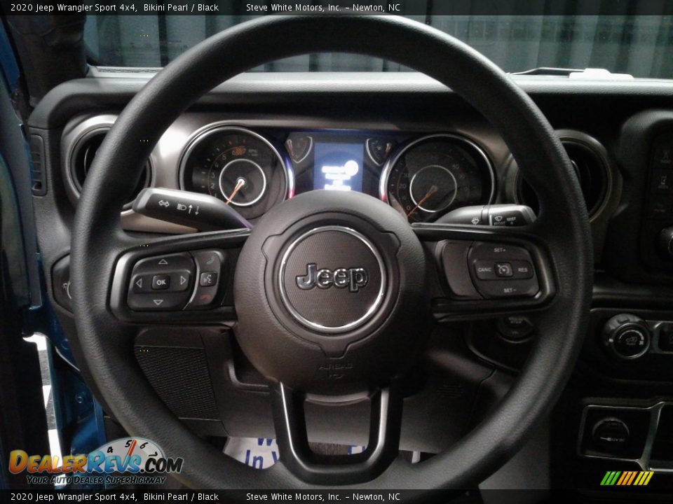 2020 Jeep Wrangler Sport 4x4 Steering Wheel Photo #12