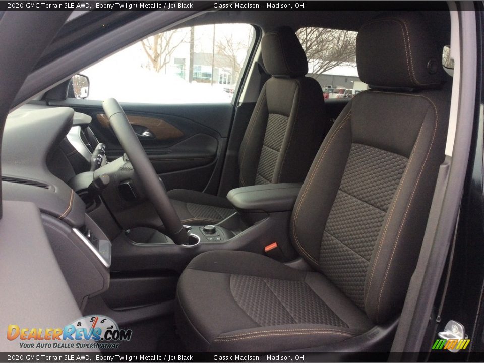 2020 GMC Terrain SLE AWD Ebony Twilight Metallic / Jet Black Photo #2