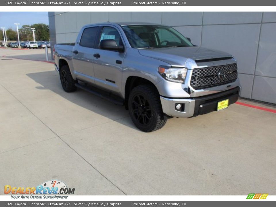 2020 Toyota Tundra SR5 CrewMax 4x4 Silver Sky Metallic / Graphite Photo #2