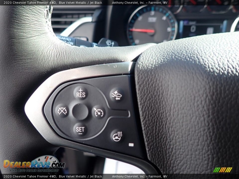 2020 Chevrolet Tahoe Premier 4WD Blue Velvet Metallic / Jet Black Photo #20