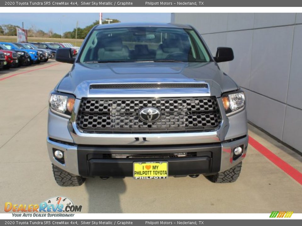 2020 Toyota Tundra SR5 CrewMax 4x4 Silver Sky Metallic / Graphite Photo #3