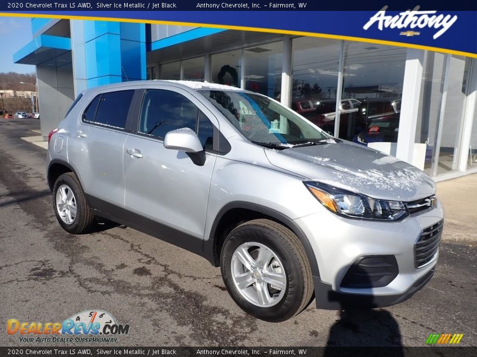 2020 Chevrolet Trax LS AWD Silver Ice Metallic / Jet Black Photo #1