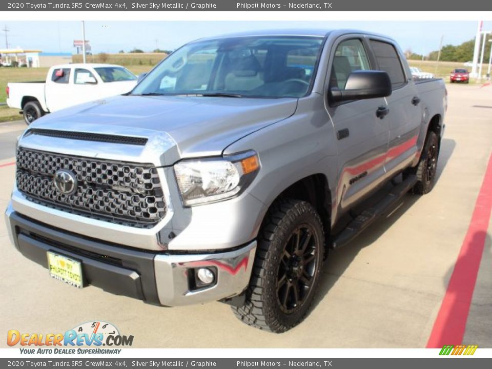 2020 Toyota Tundra SR5 CrewMax 4x4 Silver Sky Metallic / Graphite Photo #4