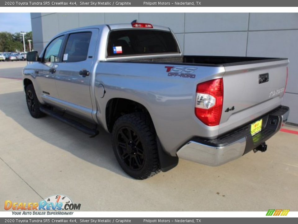 2020 Toyota Tundra SR5 CrewMax 4x4 Silver Sky Metallic / Graphite Photo #6