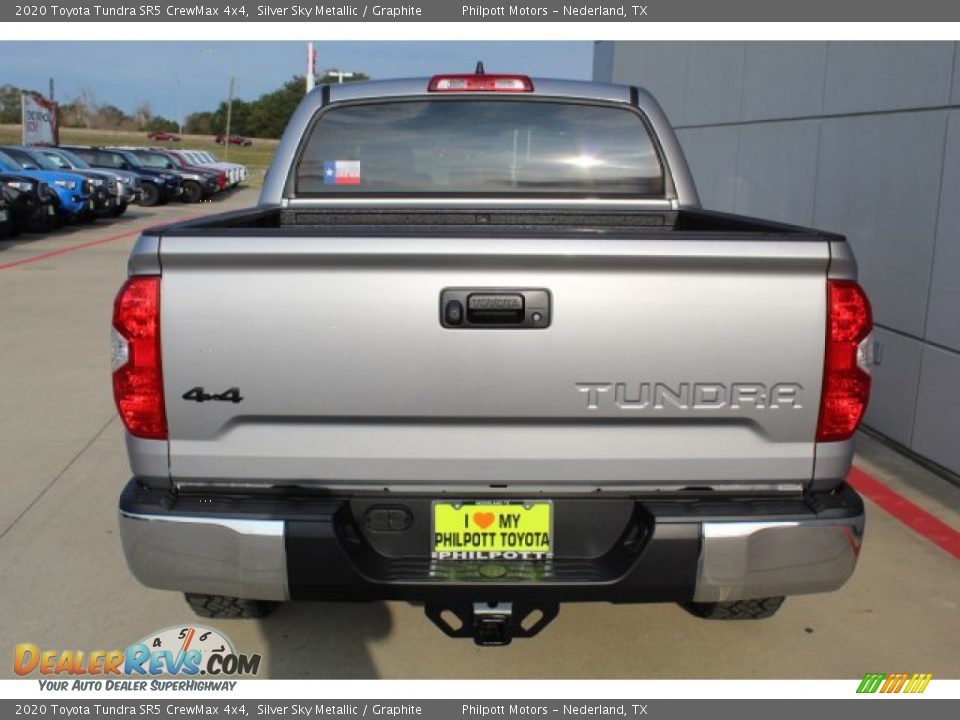 2020 Toyota Tundra SR5 CrewMax 4x4 Silver Sky Metallic / Graphite Photo #7